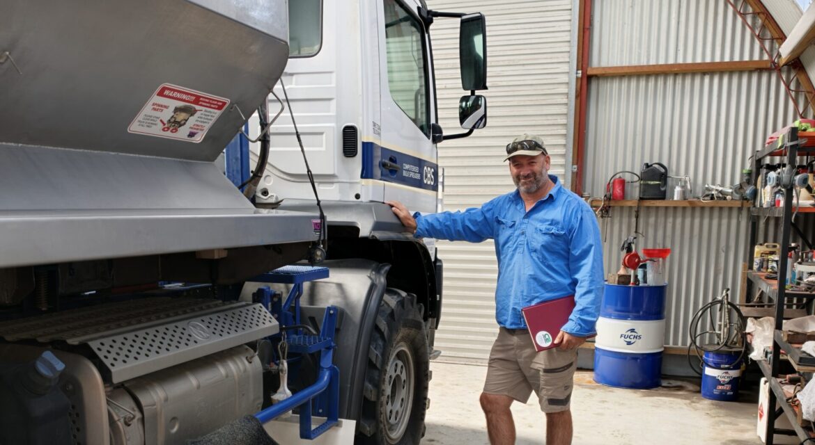 Rodney with truck